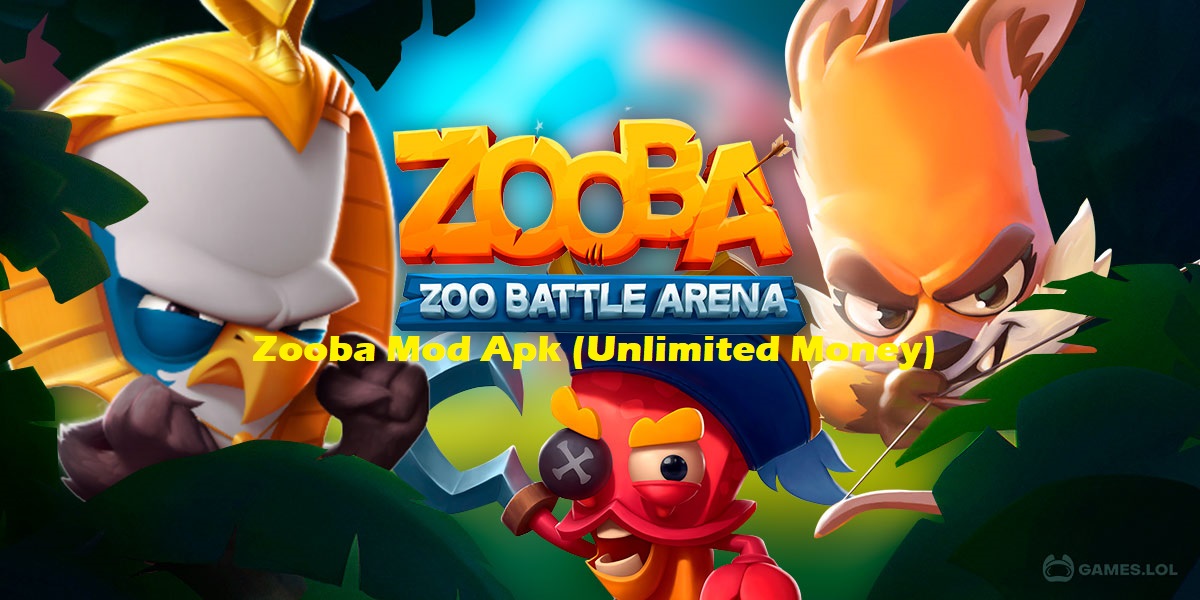 Zooba Mod Apk (Unlimited Money, All Characters Unlocked)