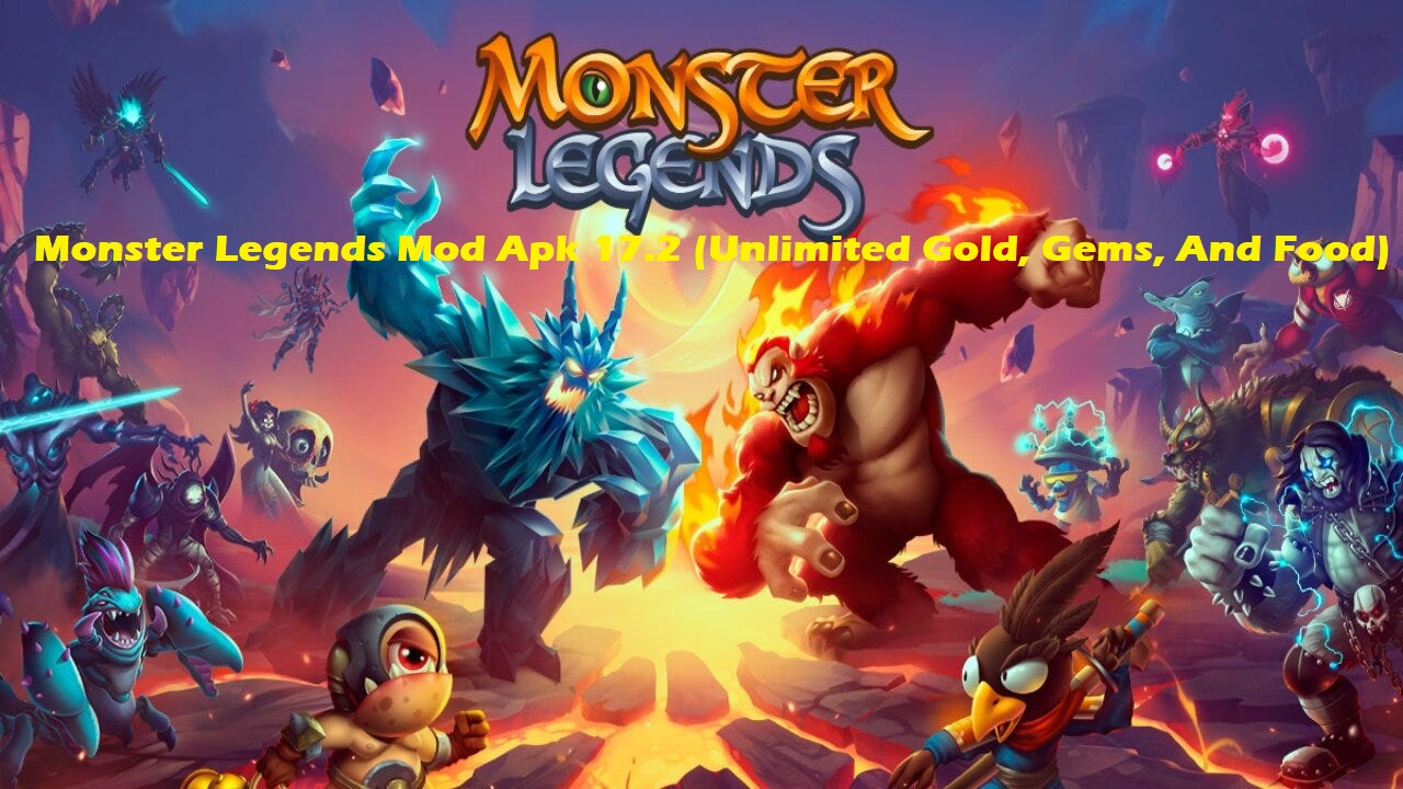 Monster Legends Mod Apk (Unlimited Gems And Everything)