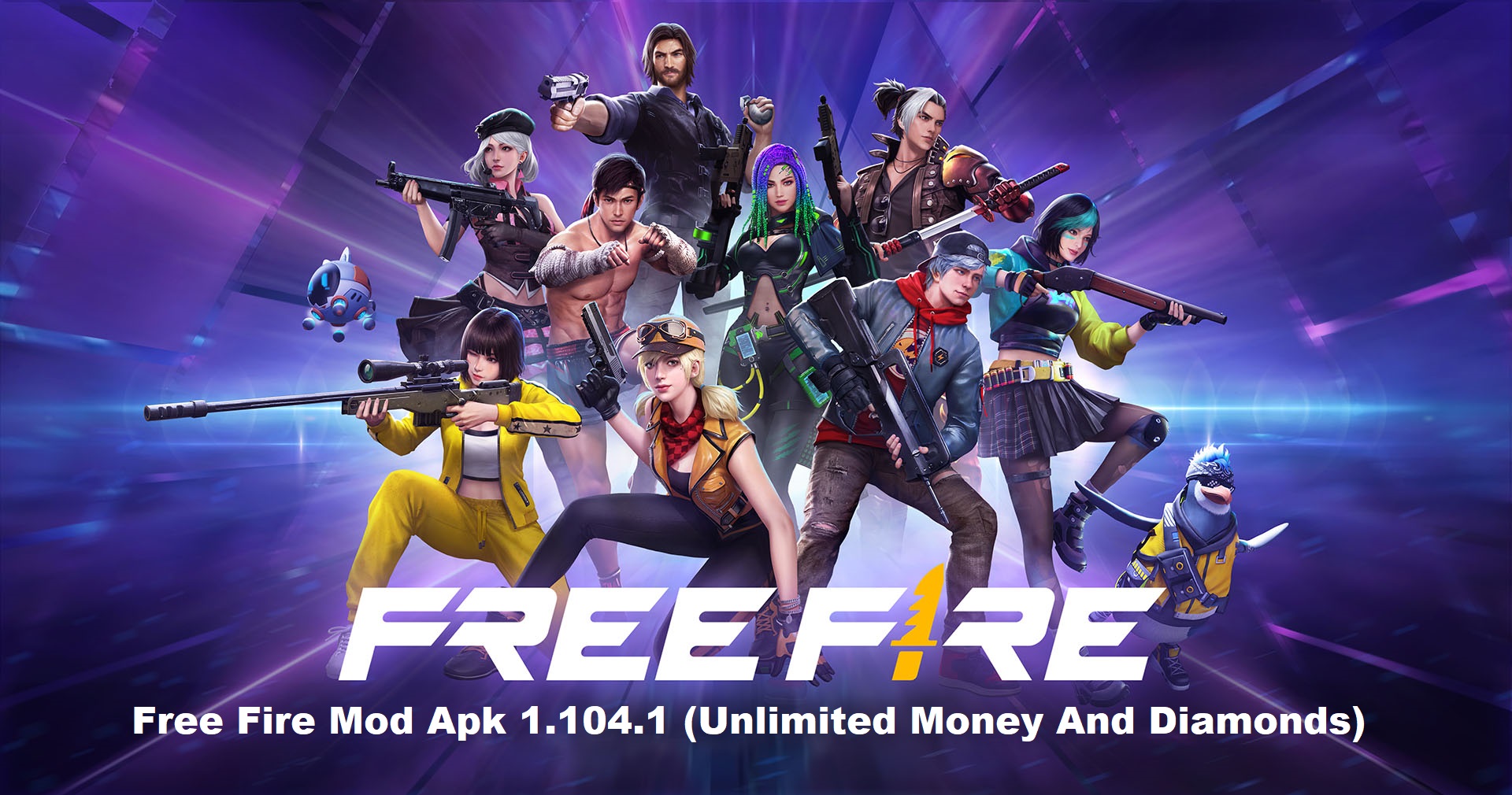 Free Fire Mod Apk (Unlimited Money And Diamonds)