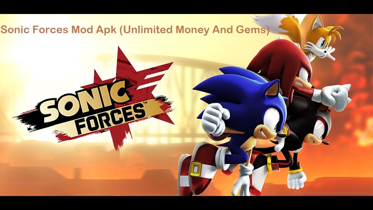 Sonic Forces Mod Apk (Unlimited Money And Gems)