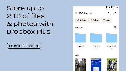 Dropbox Cloud amp Photo Storage screenshots 3