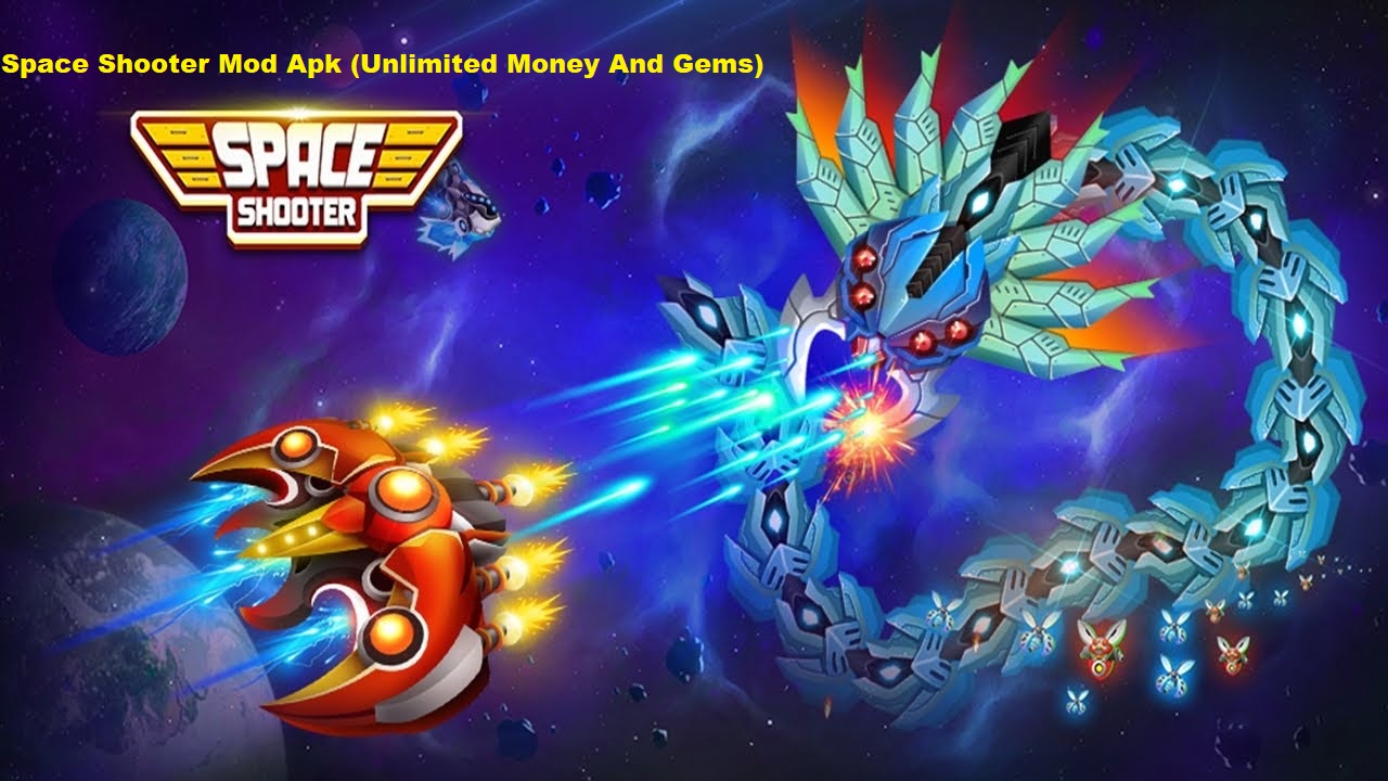 Space Shooter Mod Apk (Unlimited Money And Gems)